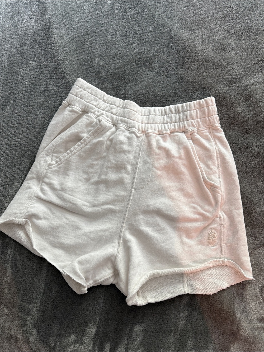 Free People All Star Solid Shorts
White | High Rise Lounge Athletic Shorts